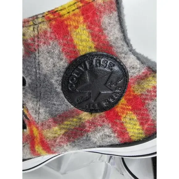 Converse Woolrich Plaid High-Top Sneakers - Picture 10 of 15